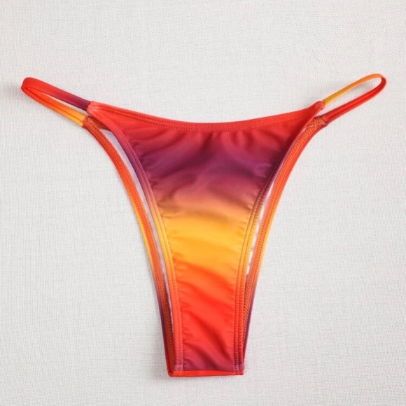 SHEIN Other - SHEIN Ombré Thong Bikini Panty